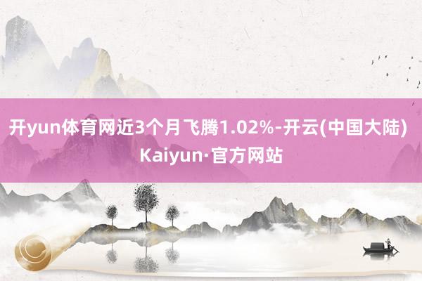 开yun体育网近3个月飞腾1.02%-开云(中国大陆) Kaiyun·官方网站